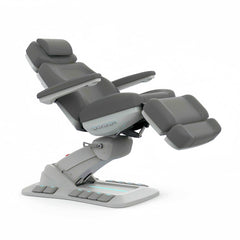 SilverFox 2246EBN Electric 4-Motor Examination Beauty Bed Esthetician Chair Facial Bed with Position Memory Function Standard or with Hand Remote, Paper Holder & Foot Cover Pacakge